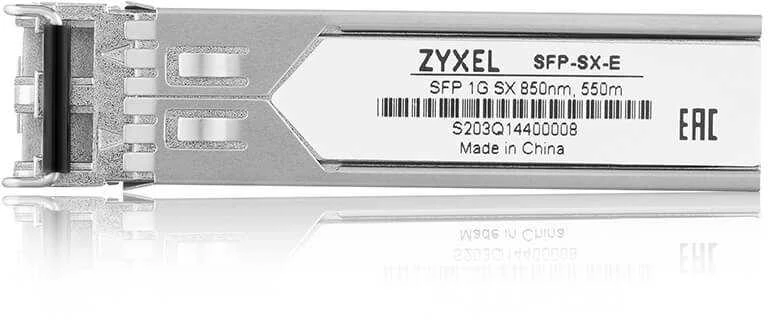 Šakotuvas ZYXEL 1000BASESX SFP MODULIS, TRUMPO ATSTOVO 550M, (10 VNT.) (5 METŲ GARANTIJA)