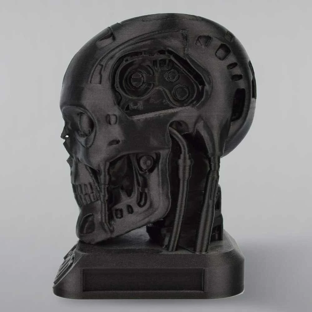 Plastikas Rosa3D PETG CarbonLook - 1.75mm - 0.5kg - Carbon Juodas
