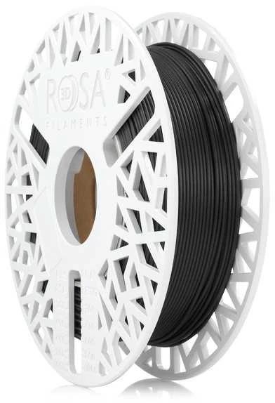 Plastikas Rosa3D PETG CarbonLook - 1.75mm - 0.5kg - Carbon Juodas