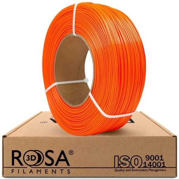 PET-G Juicy Oranžinis 3D filamentas 1kg refill