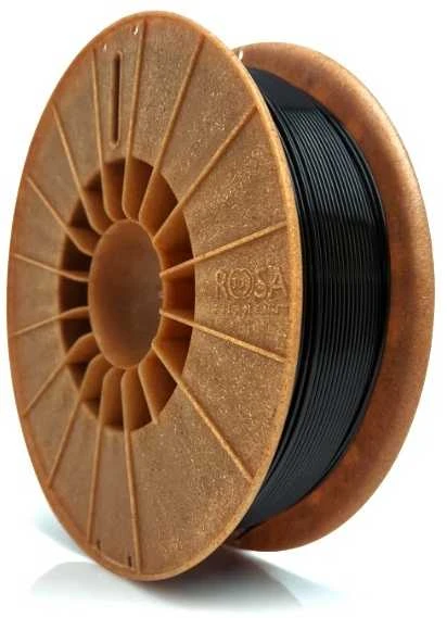 Rosa3D PETG+CF plastikas - 1.75mm - 0.5kg - Juodas