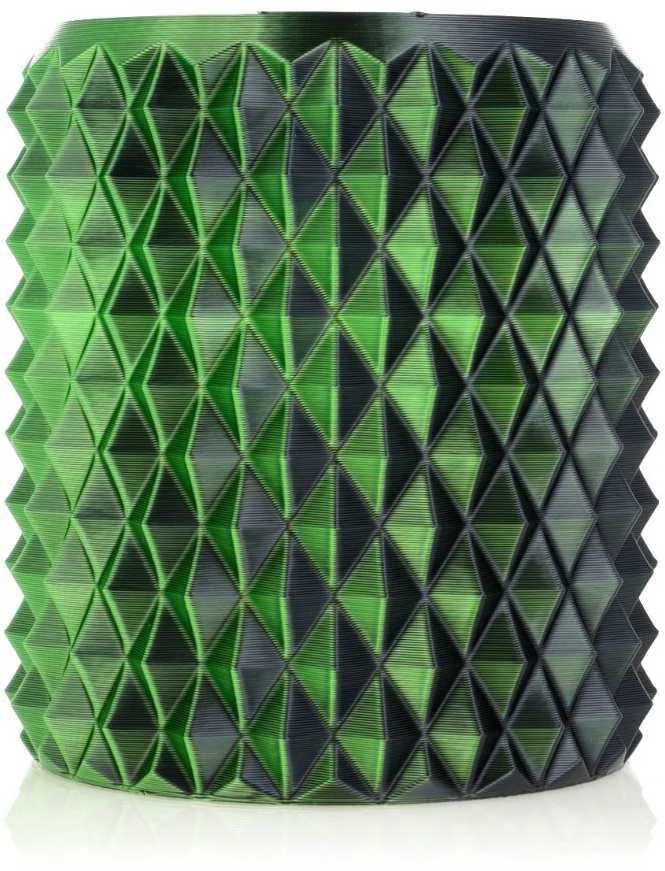 Rosa3D Refill PLA Magic Silk siūlas 1.75mm 1kg - Mistic Žalias