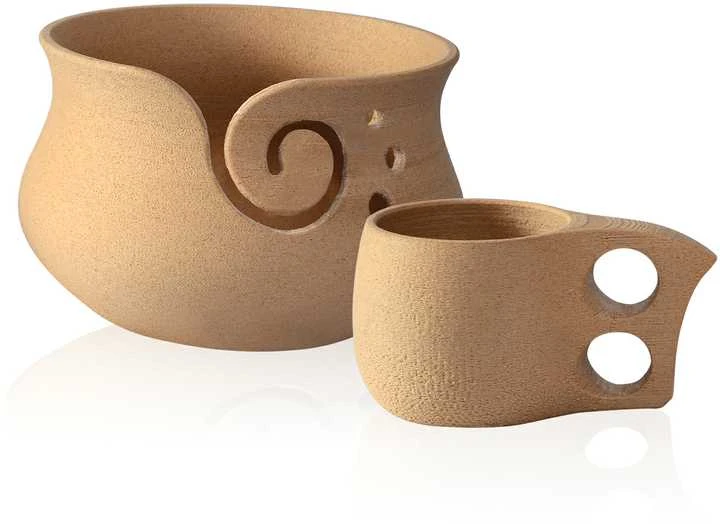 Plastikas Rosa3D BioWOOD - 1.75mm - 0.5kg - rusvai gelsvas