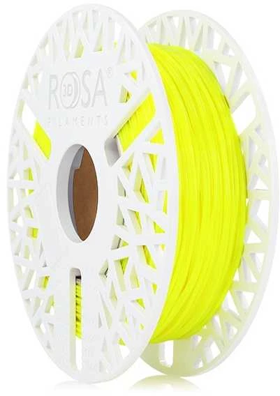 Rosa3D TPU 96A neoninė geltona gija 0.5kg