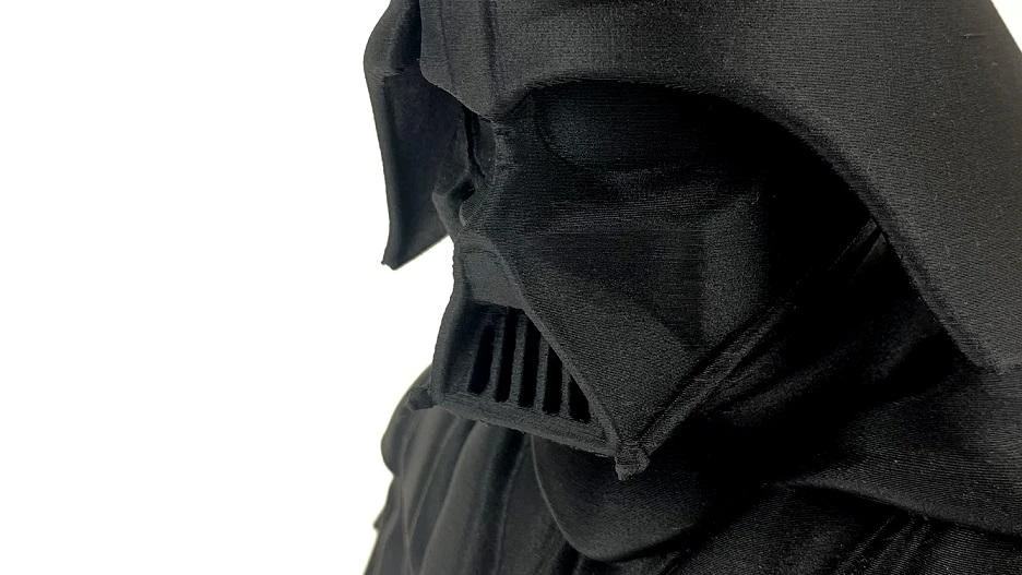 Fiberlogy FiberSatin juodas Darth Vader modelis