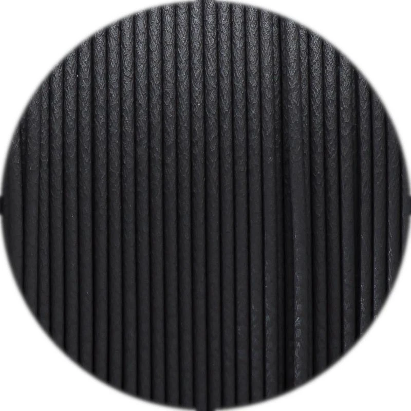 Plastikas Fiberlogy MattFlex 40D 1.75mm 0.85kg - juodas