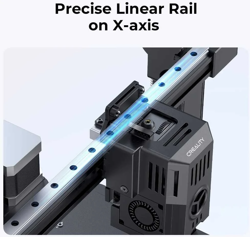 Creality Ender-3 V3 KE linijinis X ašies bėgelis