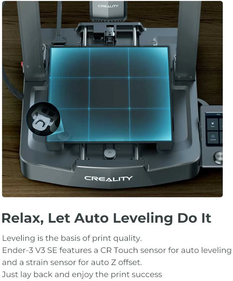 Creality1 Creality Ender-3 V3 SE 3D spausdintuvas