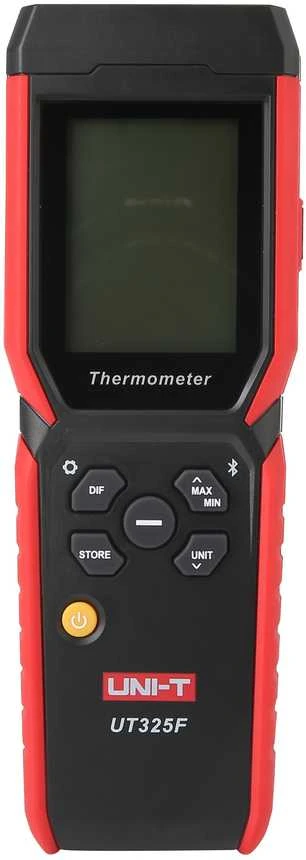 Skaitmeninis termometras su duomenų kaupimu, 4 kanalai, 72K taškų, -200.0°C~1372°C, USB-C, Bluetooth, UNI-T