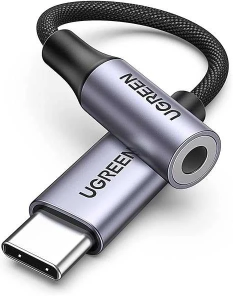 UGREEN AV161 USB-C audio adapteris į 3.5mm jack - Juodas