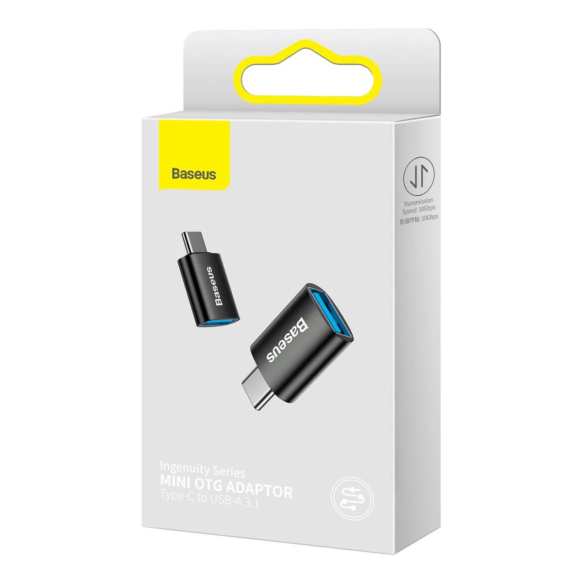 Adapteris USB C kištukas - USB3.1 A lizdas, su OTG funkcija BASEUS