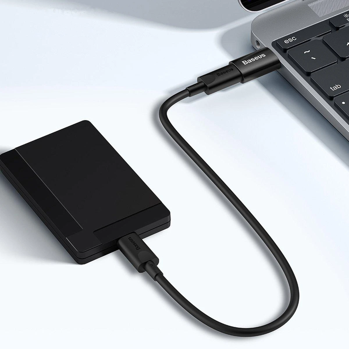Adapteris USB3.1 A kištukas - USB C lizdas, su OTG funkcija BASEUS