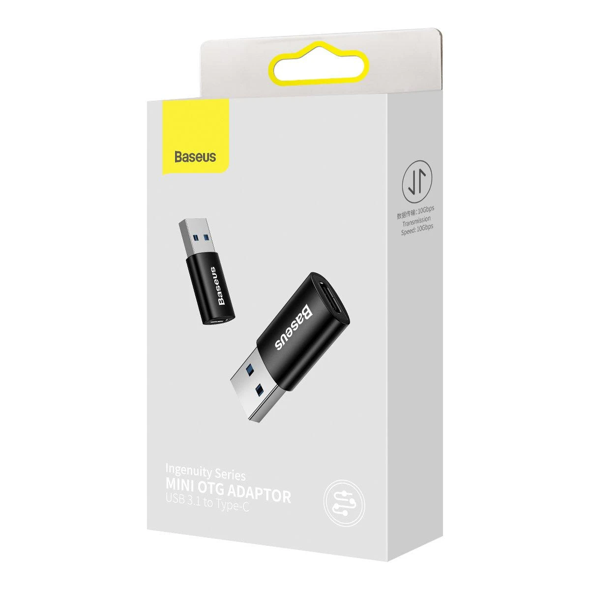 Adapteris USB3.1 A kištukas - USB C lizdas, su OTG funkcija BASEUS