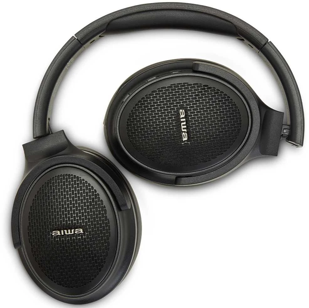 Ausinės belaidės HST-250BT/BK Aiwa juodos