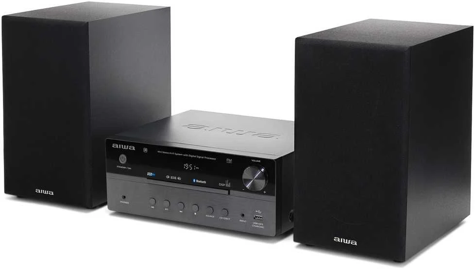Muzikinis centras Aiwa MSBTU-550 home garso sistema Home audio micro system 50 W Juodas