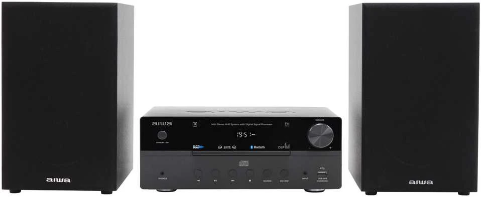 Muzikinis centras Aiwa MSBTU-550 home garso sistema Home audio micro system 50 W Juodas