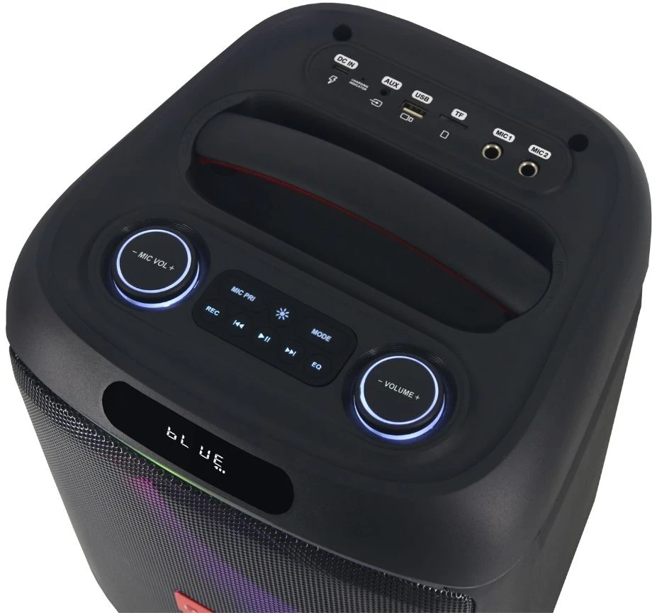 Aiwa Nešiojama garso sistema 350W (40W RMS) su šviesos efektais ir belaidžiu mikrofonu