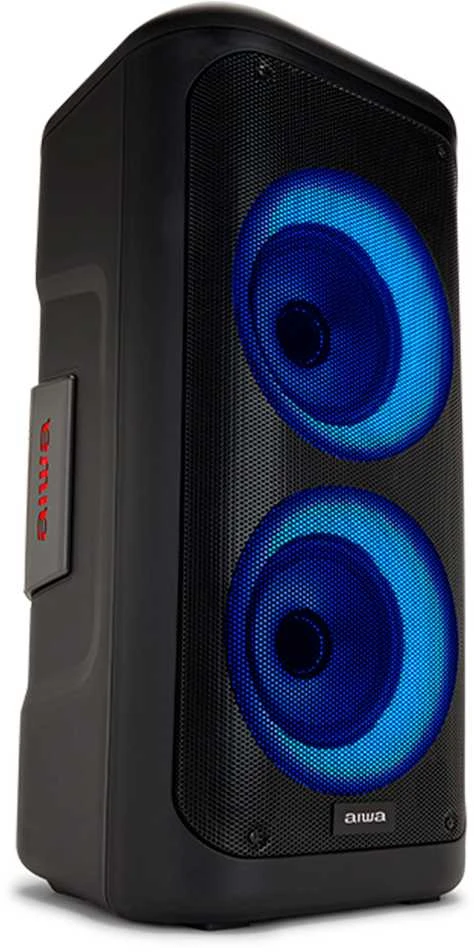 AIWA KBTUS-450 350W (40W RMS) nešiojama garso sistema su karaoke, šviesos efektais