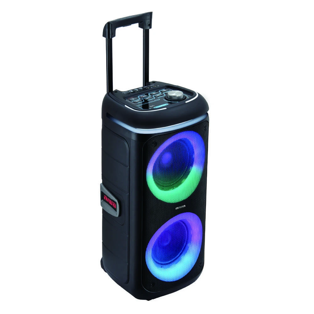 Aiwa Nešiojama garso sistema 380W (40W RMS) su karaoke, šviesos efektais