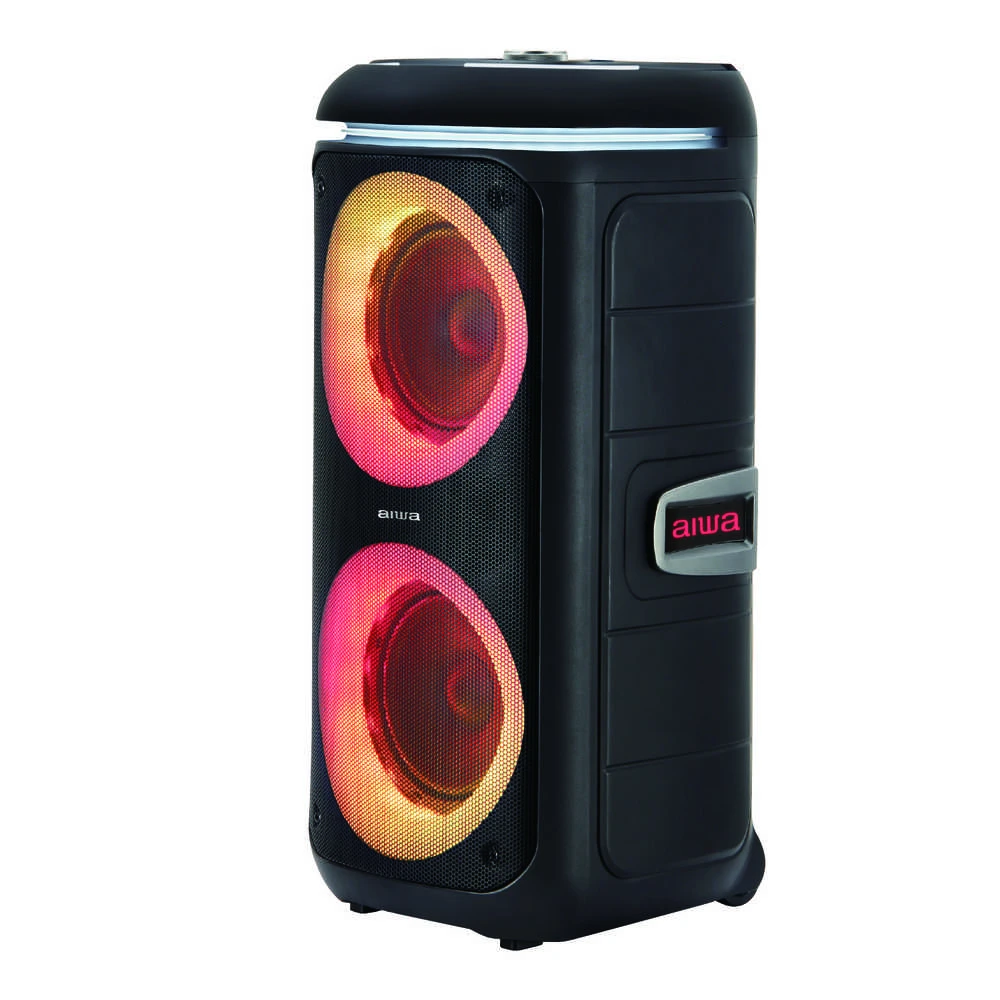 Aiwa Nešiojama garso sistema 380W (40W RMS) su karaoke, šviesos efektais