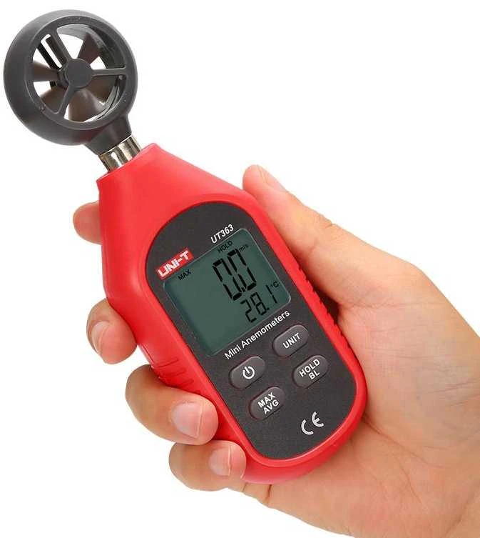 Anemometras mini UT363 UNI-T