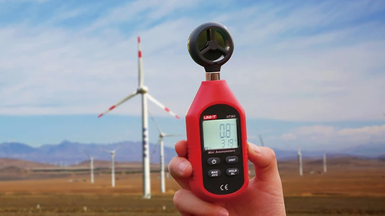 Anemometras mini UT363 UNI-T