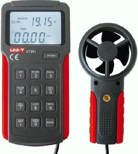 Anemometras su temperatūros matavimo funkcija Uni-t UT361