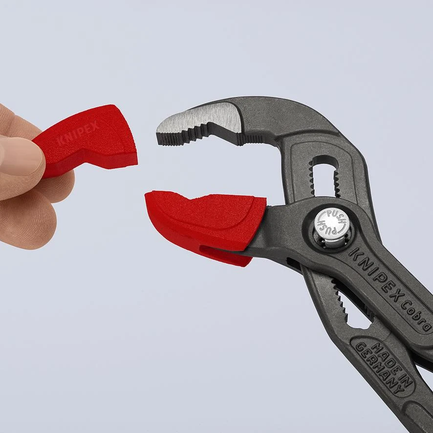 Apsaugos guminės replėms Cobra 250mm 87 09 250 V01, Knipex