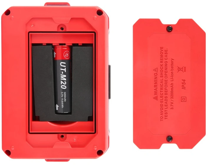 Aukšto tikslumo skaitmeninis mikroommetras, 0.001mΩ~300.0kΩ; 1mΩ, Type C, IP54, DC 3.7V 3200mAh Li, 500 matavimų atmintis, UNI-T