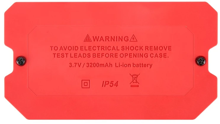Aukšto tikslumo skaitmeninis mikroommetras, 0.001mΩ~300.0kΩ; 1mΩ, Type C, IP54, DC 3.7V 3200mAh Li, 500 matavimų atmintis, UNI-T