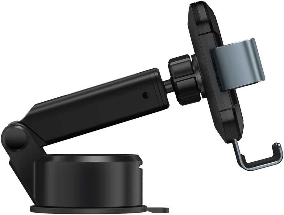 Gravity automobilinis laikiklis Baseus Tank telefonui su siurbtuku - Juodas