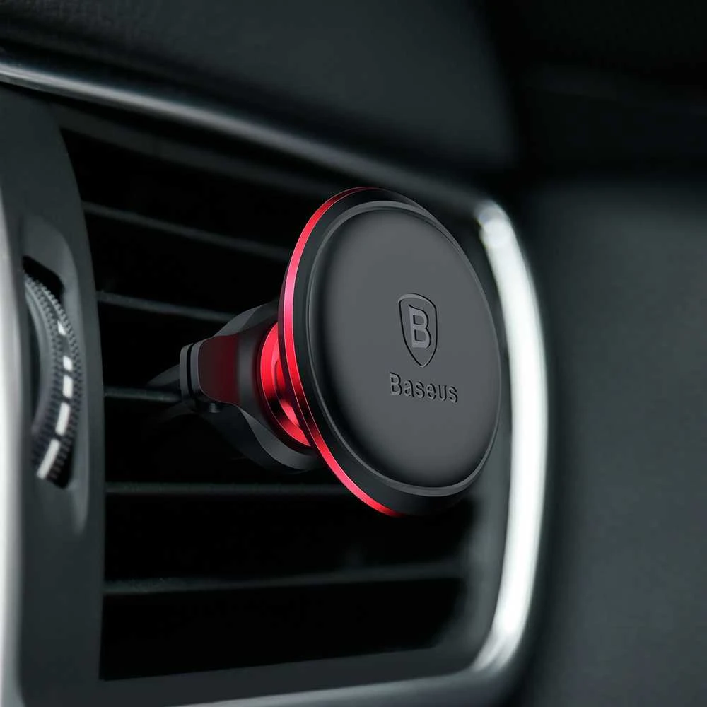 Automobilio laikiklis Baseus Magnetic Air Vent Raudona OS