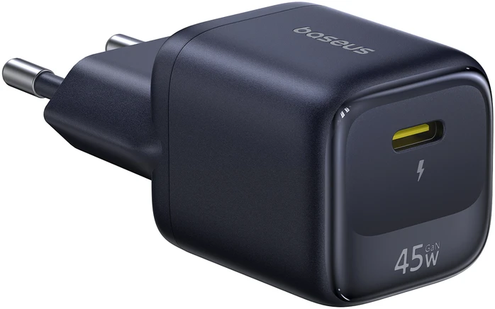 Baseus Sieninis įkroviklis EnerFill FN22 45W USB-C QC PD, juodas