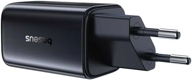 Baseus Sieninis įkroviklis PicoGo AE11 67W USB-A + 2xUSB-C QC PD, juodas