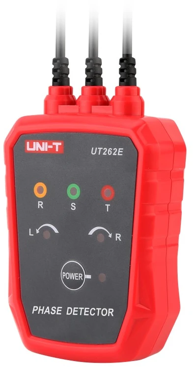Bekontaktis fazių sekos testeris 70-1000V AC (45Hz～ 66Hz), UNI-T