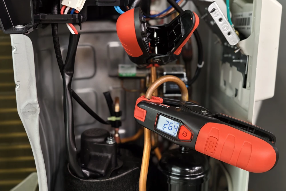 Bevielis temperatūros jutiklis (replės) -50 ~150℃, Bluetooth, UNI-T