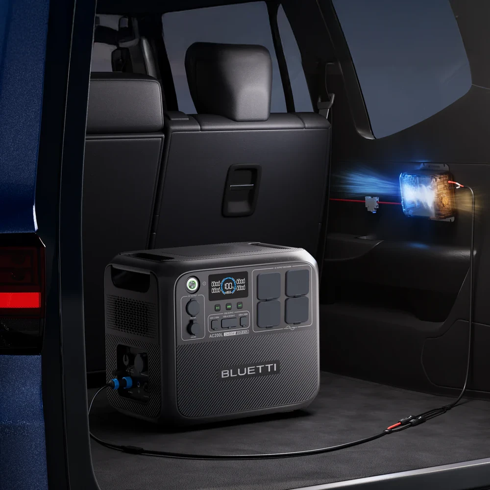 Nešiojama elektros stotelė automobiliui BLUETTI Charger 1, su DC įvesties laidu