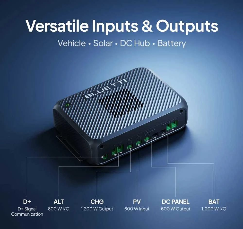 BLUETTI Charger 2 Energijos sotelių krovimo modulis iki 1200W su MC4