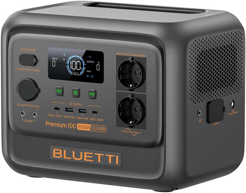 BLUETTI Kilnojama energijos stotelė | 1800W 1024Wh LiFePO4
