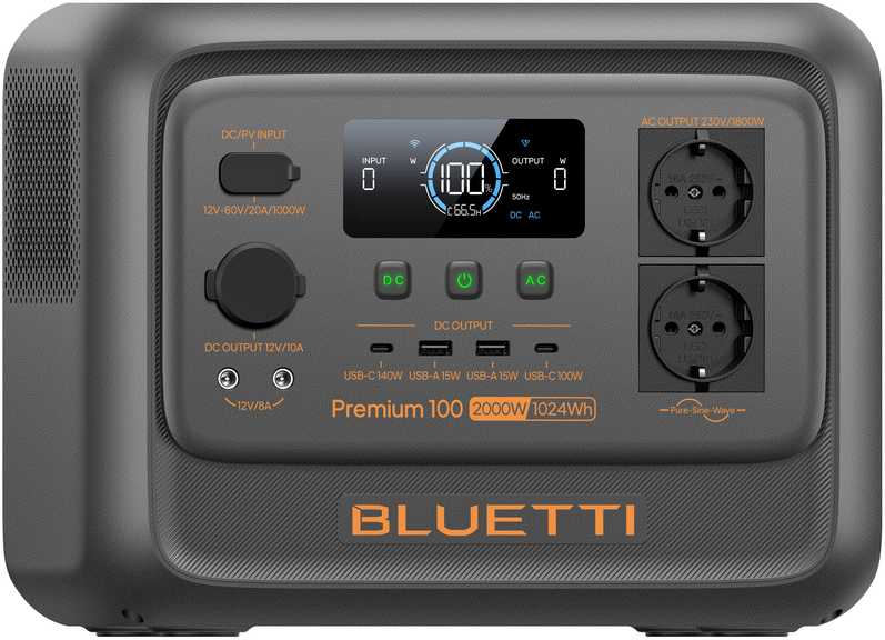 BLUETTI Kilnojama energijos stotelė | 1800W 1024Wh LiFePO4