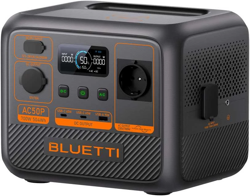 BLUETTI Kilnojama energijos stotelė 700W 504Wh LiFePO4
