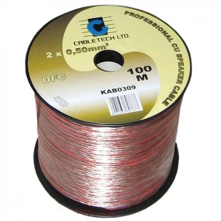 Cabletech GARSIAKALBIO KABELIS HI-FI/2X0.5