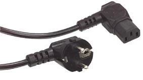 Goobay Cabletech Maitinimo kabelis kompiuterinis 1.5m, kampinis kištukas