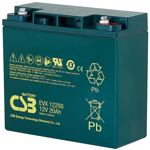 Csb Battery Akumuliatorius 12V 20Ah I1 Pb CSB