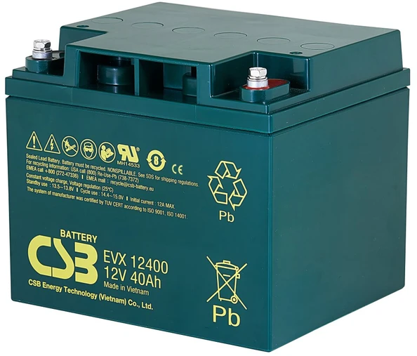 Csb Battery Akumuliatorius 12V 40Ah Pb CSB