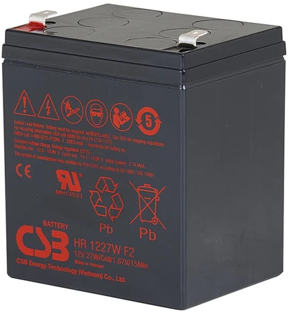 Csb Battery Akumuliatorius 12V 6.2Ah 27W F2 Pb CSB