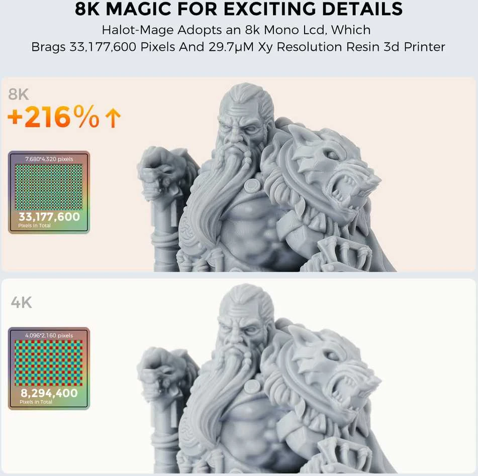 Dervinis 3D Spausdintuvas Creality Halo-Mage CL-103L