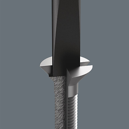 Atsuktuvas plokščias 1578 ESD Mikro 0,80x4,0x80mm 030107 Wera aprašymas - Prekės nuotrauka