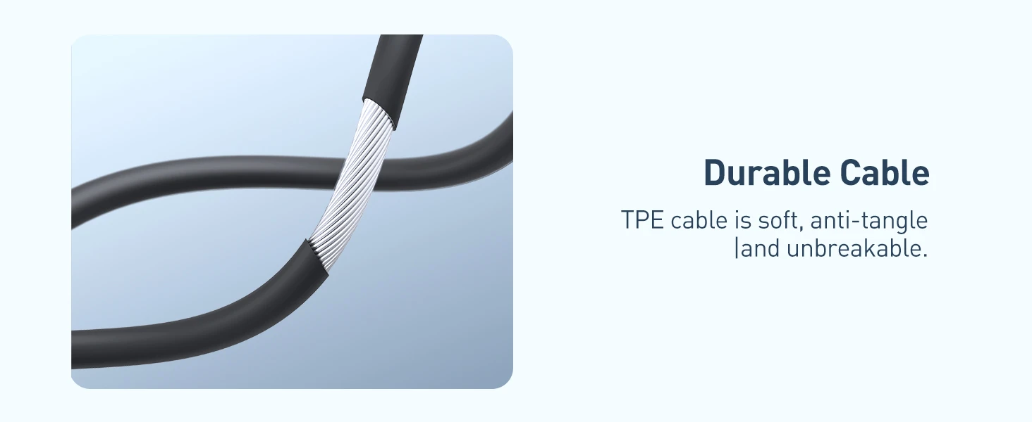 Baseus Ausinės su mikrofonu 1.1m (USB-C kištukas) Encok CZ17, baltos aprašymas - Prekės nuotrauka