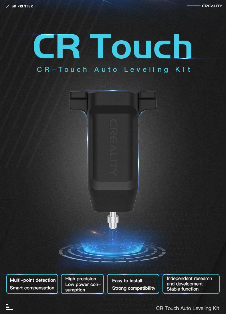 Automatinio aukščio jutiklis (CR Touch) spausdintuvams Ender-3/3V2/3Pro/3Max/5/5Pro CR-10 4001010026 CREALITY aprašymas - Prekės nuotrauka